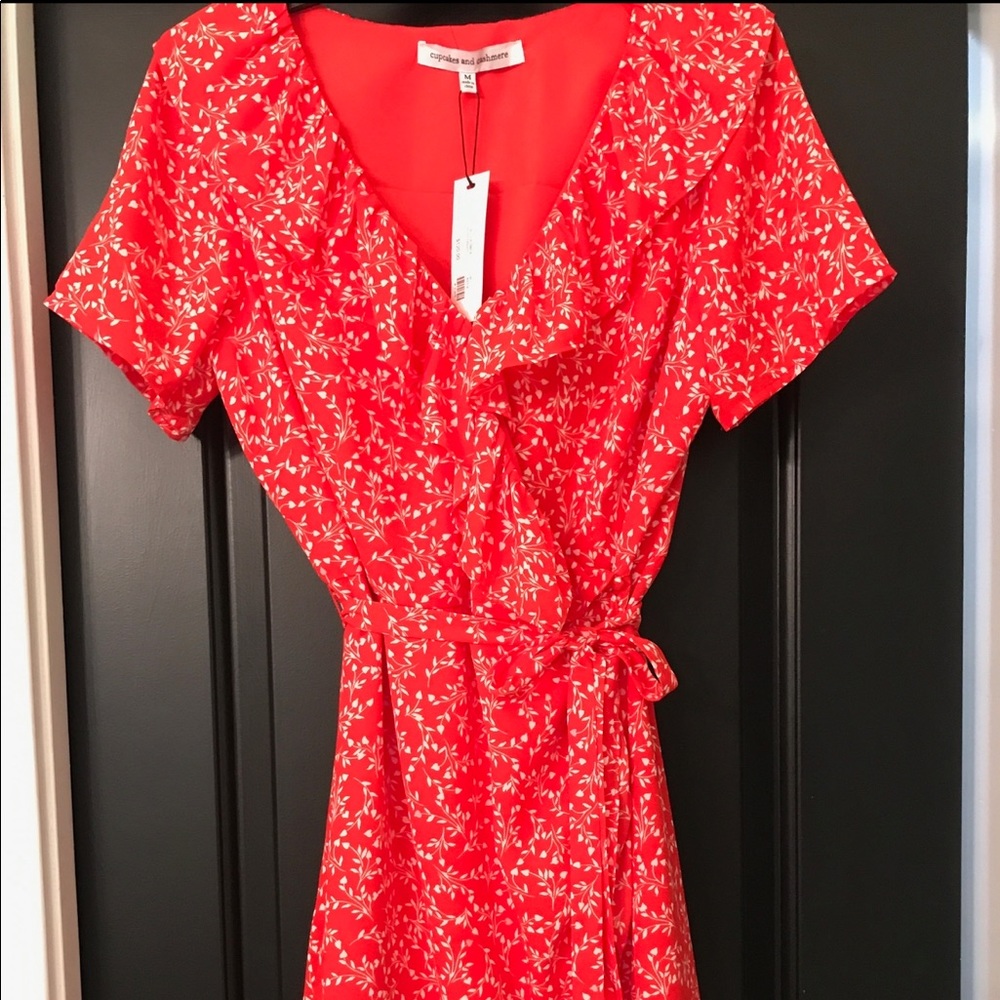 Cupcakes & Cashmere Wrap Dress